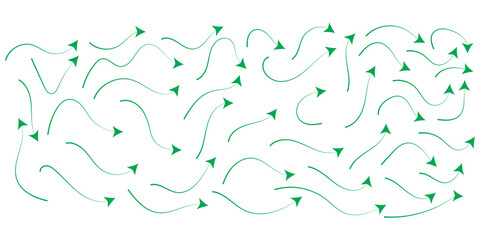 Hand drawn line chalk brush stroke arrow icon set. Chalk crayon underline, check mark, scribble and texture in rough hand sketch style. Drawn heart, frame, star design shapes. Vector illustration