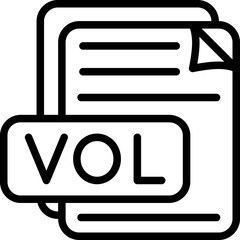 VOL File Format Icon