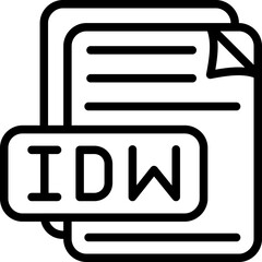IDW File Format Icon