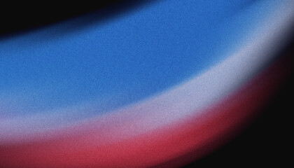 Abstract image with light and grain effect, where blue and red blend with white on black. Versatile...