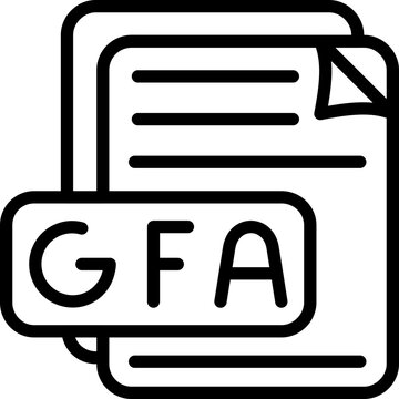 GFA File Format Icon