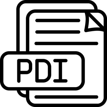 PDI File Format Icon