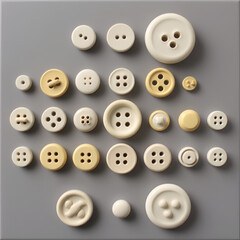 Fototapeta premium Big set of buttons