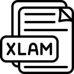 XLAM File Format Icon