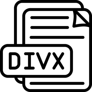 DIVX File Format Icon