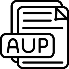 AUP File Format Icon