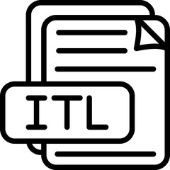 ITL File Format Icon