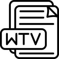 WTV File Format Icon