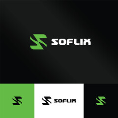 Geometric S Logo for Brand Identity