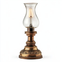 antique brass candlestick