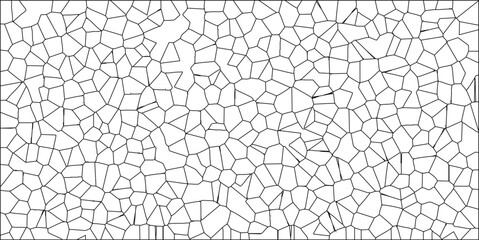 Obraz premium Abstract cellular pattern resembling a network of interconnected cells or segments for various backgrounds and design concepts, creating a modern artistic look.