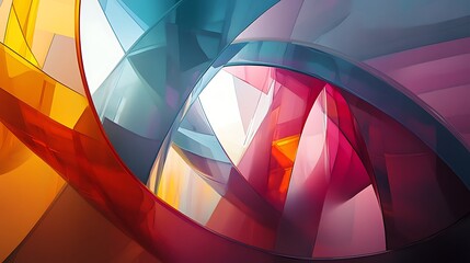 Architectural structural abstract background with modern geometry and minimal design 