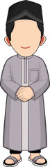 Moslem man character