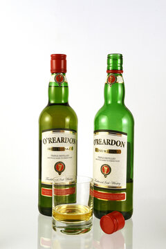 O'Reardon traditional Irish Whiskey - illustrative editorial