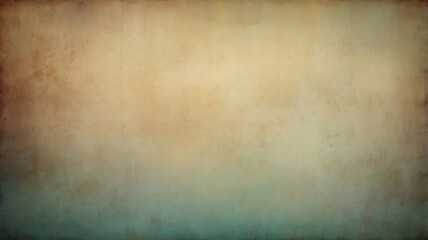 Obraz premium Vintage textured background brown and teal gradient