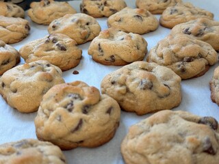 Homemade Chunky chocolate chip cookies 