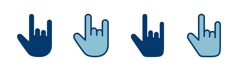 Hand icon vector isolated on white background. Hand gesture. hand stop