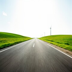 Fototapeta premium road in the countryside