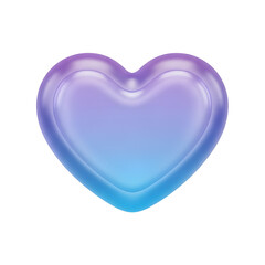 Love Heart Symbol 3D Icon Favorite Like Affection Romance Valentine Passionate