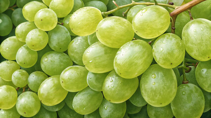 FRESH GREEN GRAPES