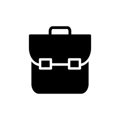 Briefcase icon symbol for apps and websites. suitcase sign and symbol. luggage symbol.