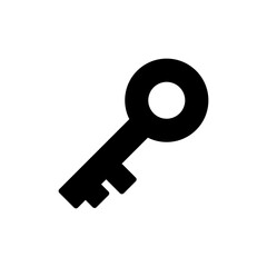 Key icon symbol for apps and websites. Key sign and symbol. keys vector