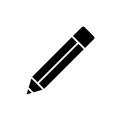 Pencil icon symbol for apps and websites. pen sign and symbol. edit icon vector