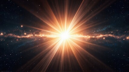 Fototapeta premium sun in space