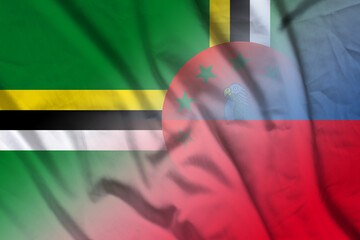 Dominica and Liechtenstein official flag international relations LIE DMA