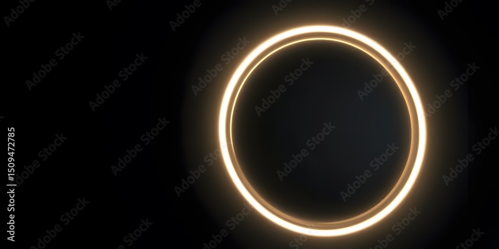 Poster abstract rings, motion blur, and glowing lights create a mesmerizing image. dynamic rings, abstract 