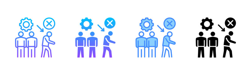 Redundancy Multi Style Icon Set