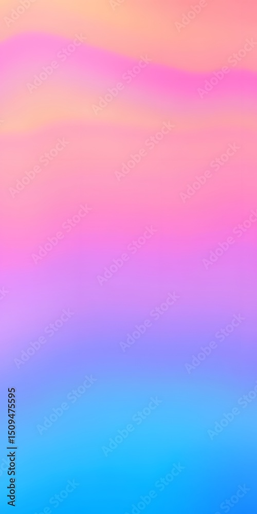 Aufkleber stunning gradient background. vivid colors blend seamlessly. bright hues merge into soft pastels. an