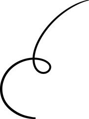 Freeform Looping Curve Line Shape