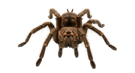 Detailed Closeup of a Tarantulas Body and Legs