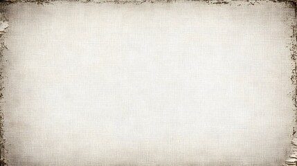 Aged White Linen Texture Background Fabric Pattern