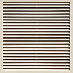 Obraz premium Square beige air vent