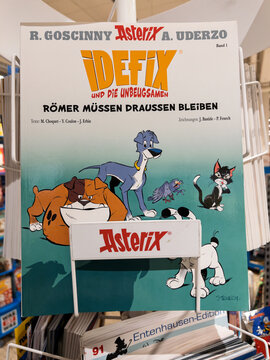 Asterix Comic Book featuring Idefix and Friends