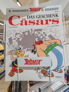 Asterix Comic Book Featuring Gift from Caesar