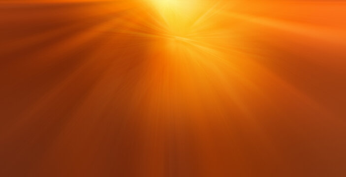 Radiant Sunburst Abstract Image with Orange and Golden Light . gold neon light streaks radiating from the center . Attract gold Line Movement, Abstract Wave Line, Light Technology Background