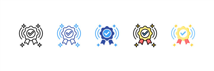 Brand Awareness Multi Style Icon Set