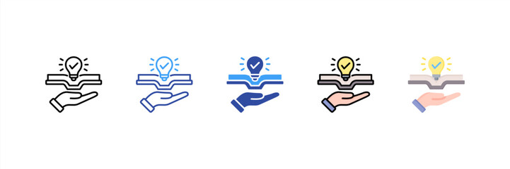 Feasibility Studies Multi Style Icon Set