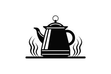 kettle with steam lines