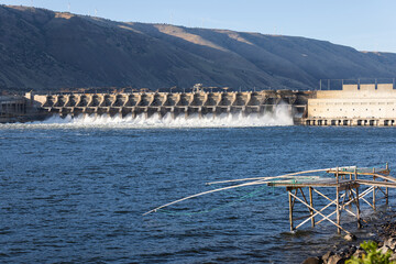 dam on the river