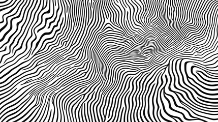 Abstract Black and White Swirl Line Pattern Texture