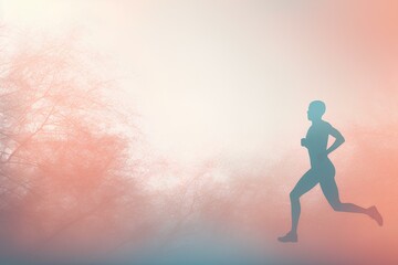 man running on the road