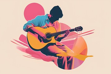 girl with guitar