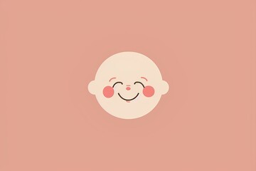 baby girl vector illustration