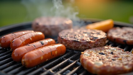 patriotic 4th july BBQ picnic night cookout party 
