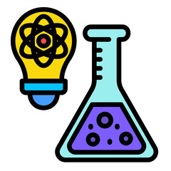Innovation Lab  Icon Element For Design	