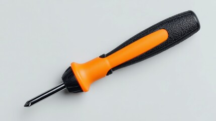 Orange and Black Screwdriver Tool  Repair  DIY  Maintenance  Closeup